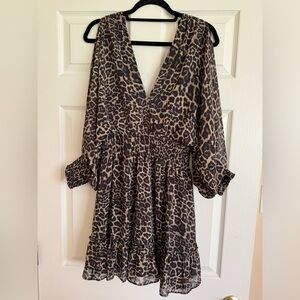 Lovestitch Print Mini Dress